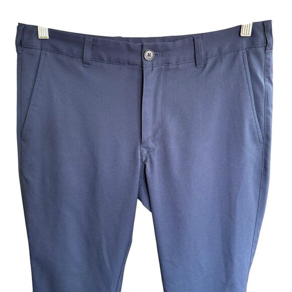 Mizzen+Main Pants Mens Baron Trim Chino 32x30 Navy Performance Stretch Preppy - Picture 2 of 11